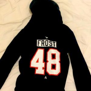 Black Custom Morgan Frost #48 Size Small